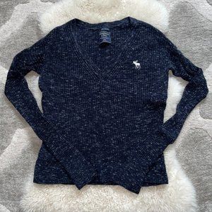 A&F V-neck Knit Sweater